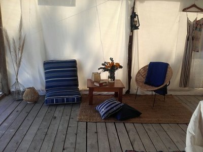 Eventos - Carpa Glamping Interior - Decoración para Campaña de Parisien "Primavera/Verano 2017" - "Se fiel a ti misma"