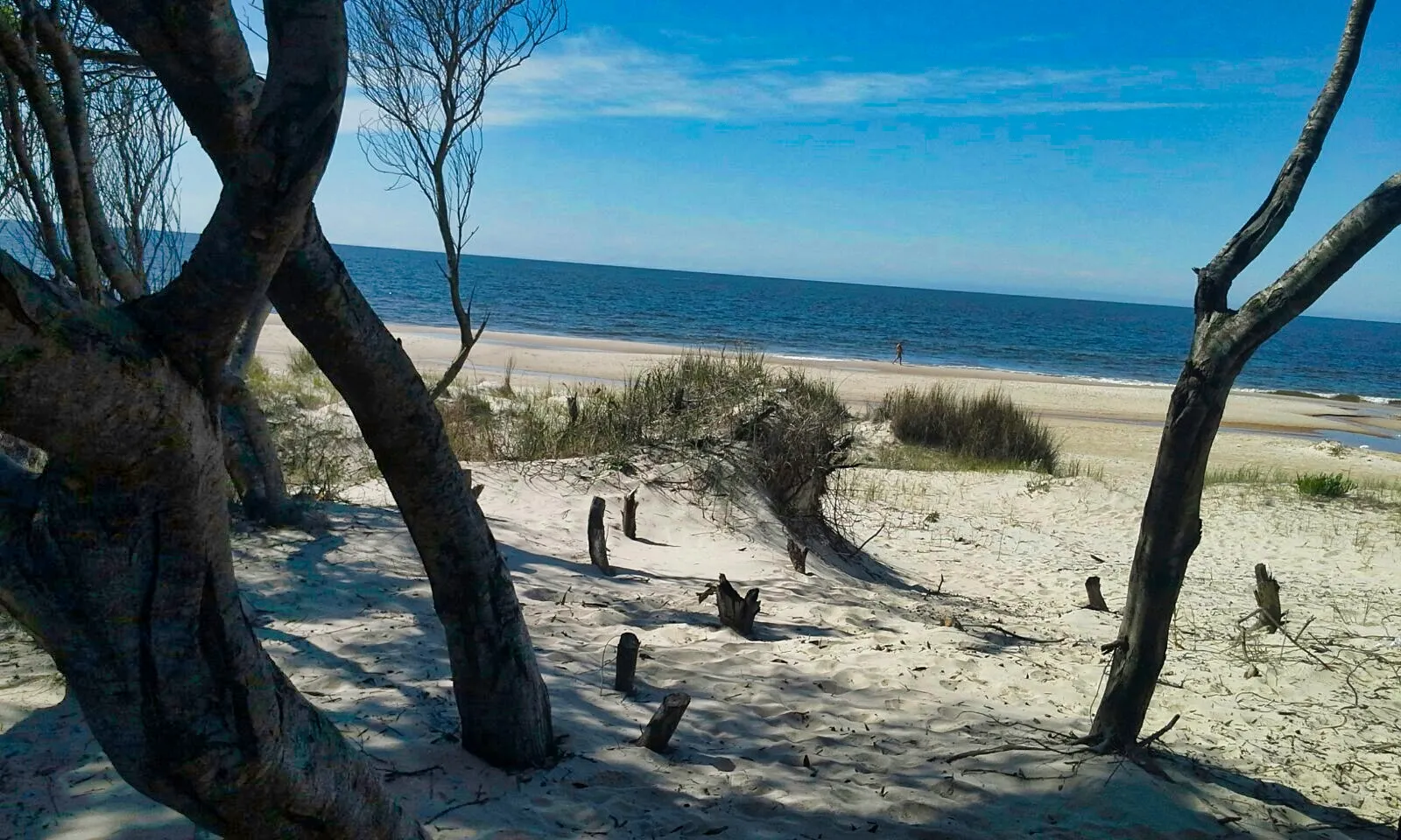 Playa de Salinas en la Costa de Oro (Uruguay)