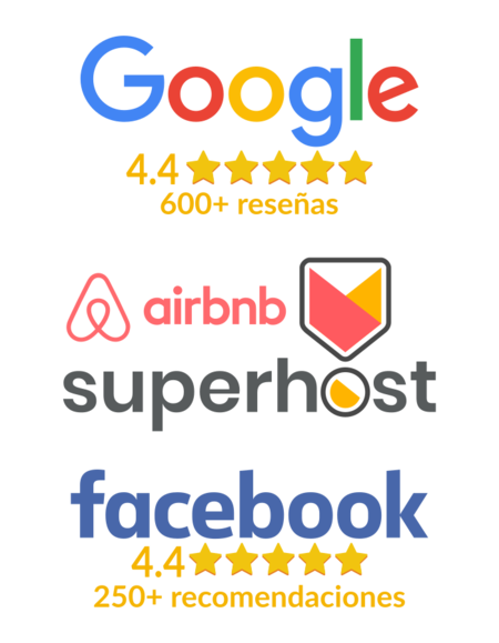 Reseñas en Google, Facebook, SuperHost Airbnb