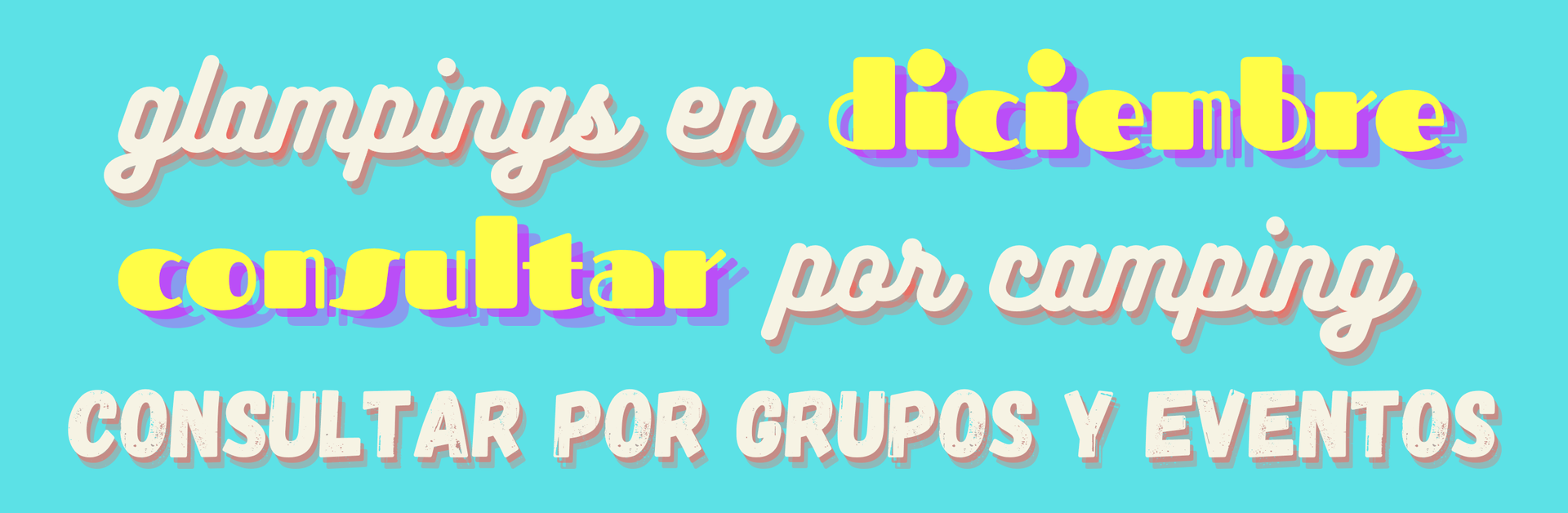 volvemos a abrir en diciembre pero trabajamos con grupos durante todo el año