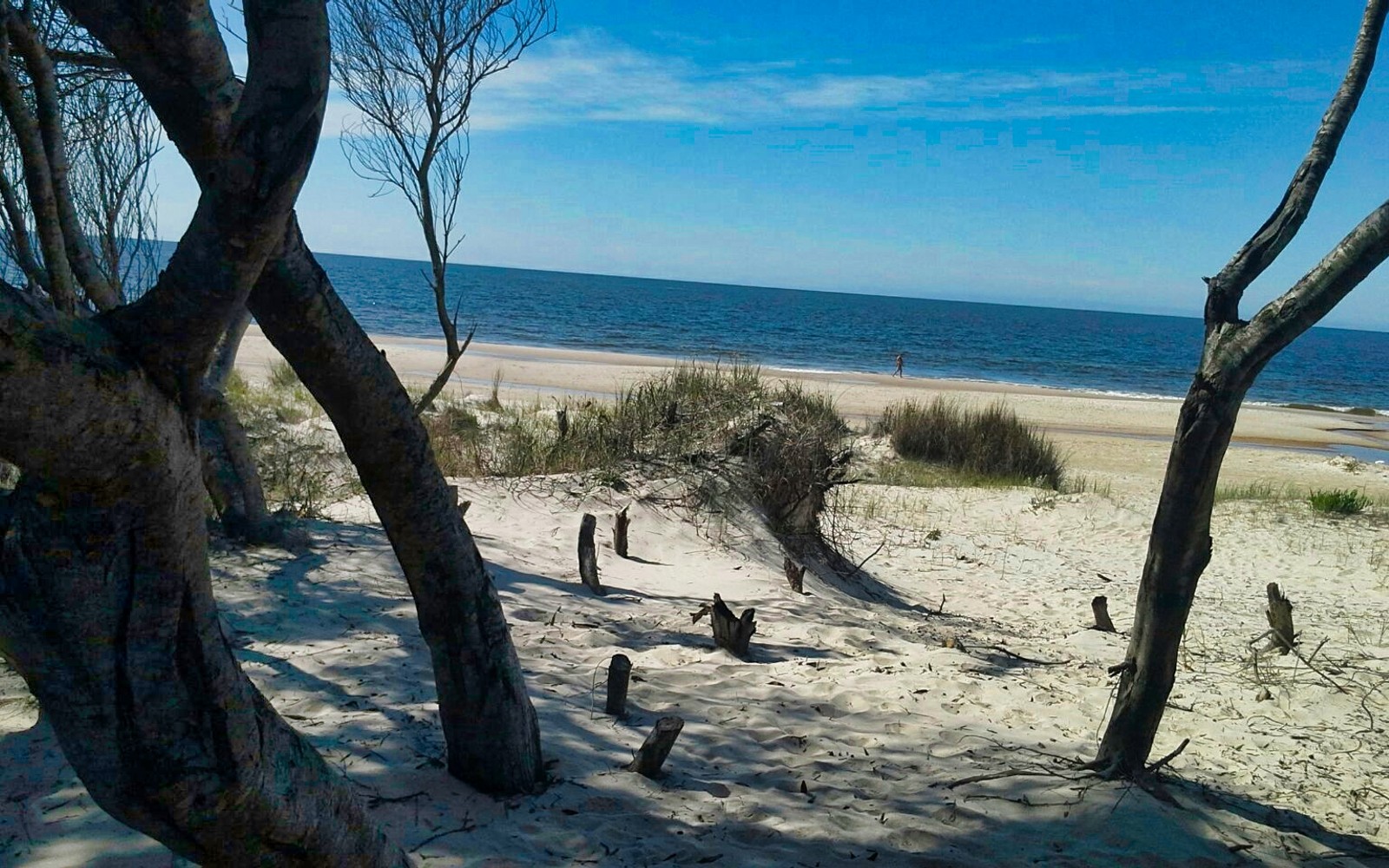 Playa de Salinas en la Costa de Oro (Uruguay)